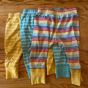 3 Pairs Hanna Andersson Wiggle Pants